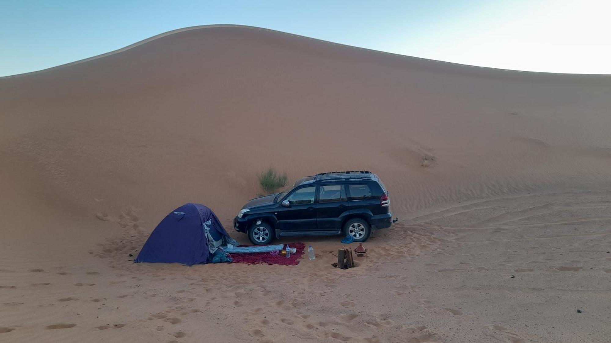 מרזאוגה Luxury Trek Desert Camp מראה חיצוני תמונה